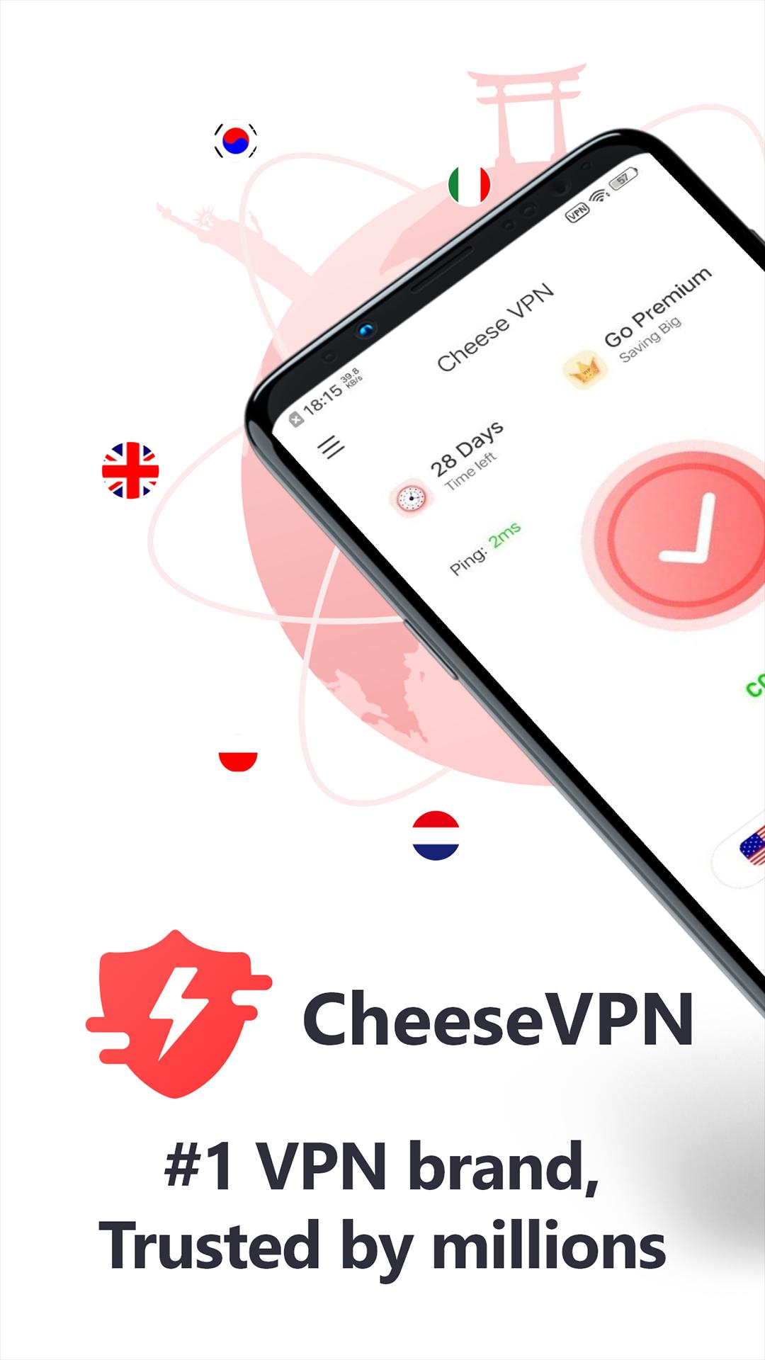 Cheese VPN Free ???? & Super fast ❤️ VPN proxy