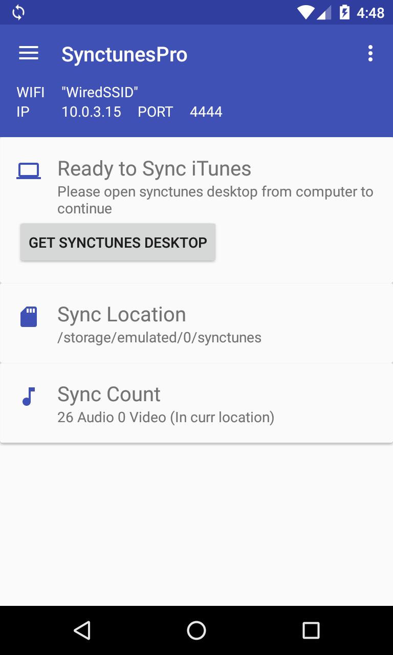 Sync iTunes to android - Free