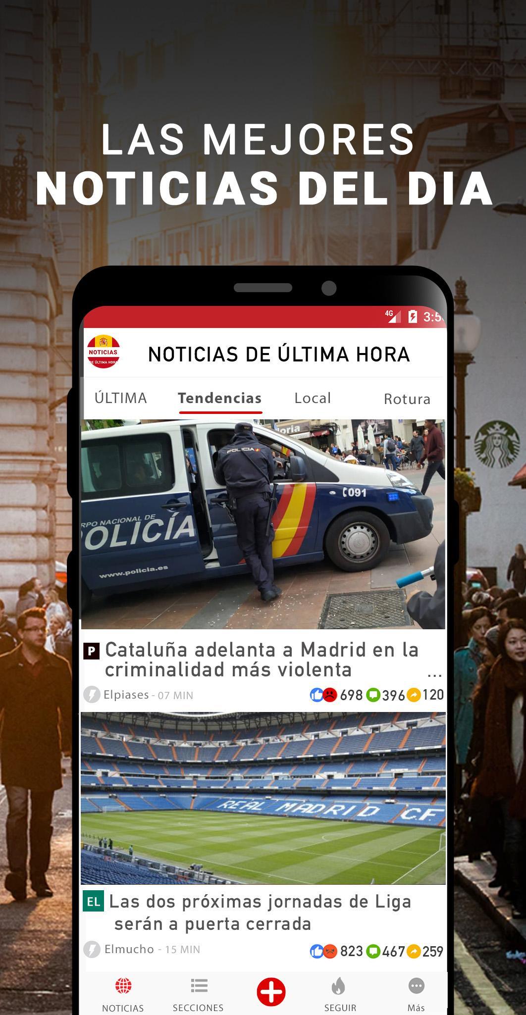 Noticias de última hora de España
