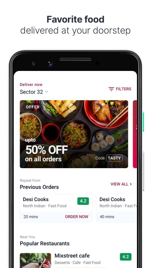 Fingertips - Food and Grocery Online Delivery