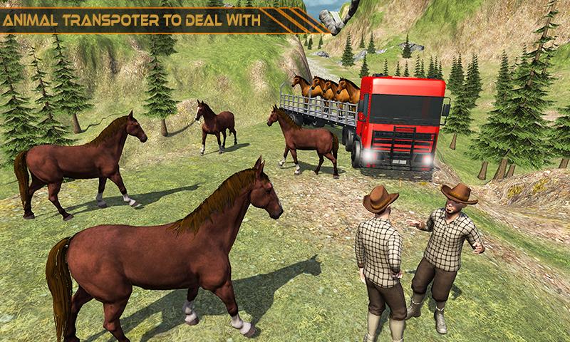 Horse Transport Truck Sim 19 -Rescue Thoroughbred