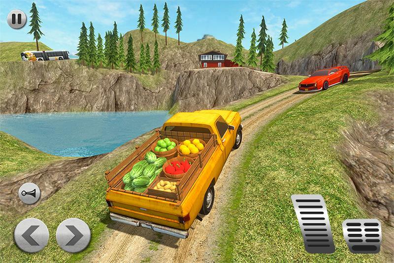 Offroad Farm Tractor Transport: Truck Driving Game