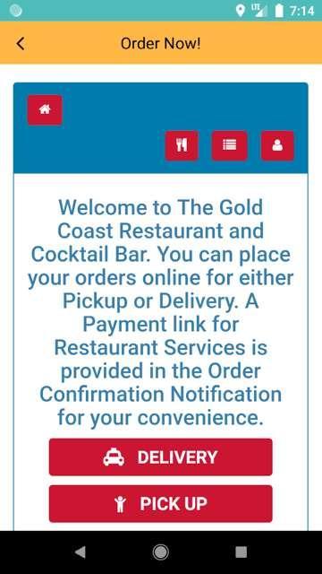 The Gold Coast Restaurant and Cocktail Bar