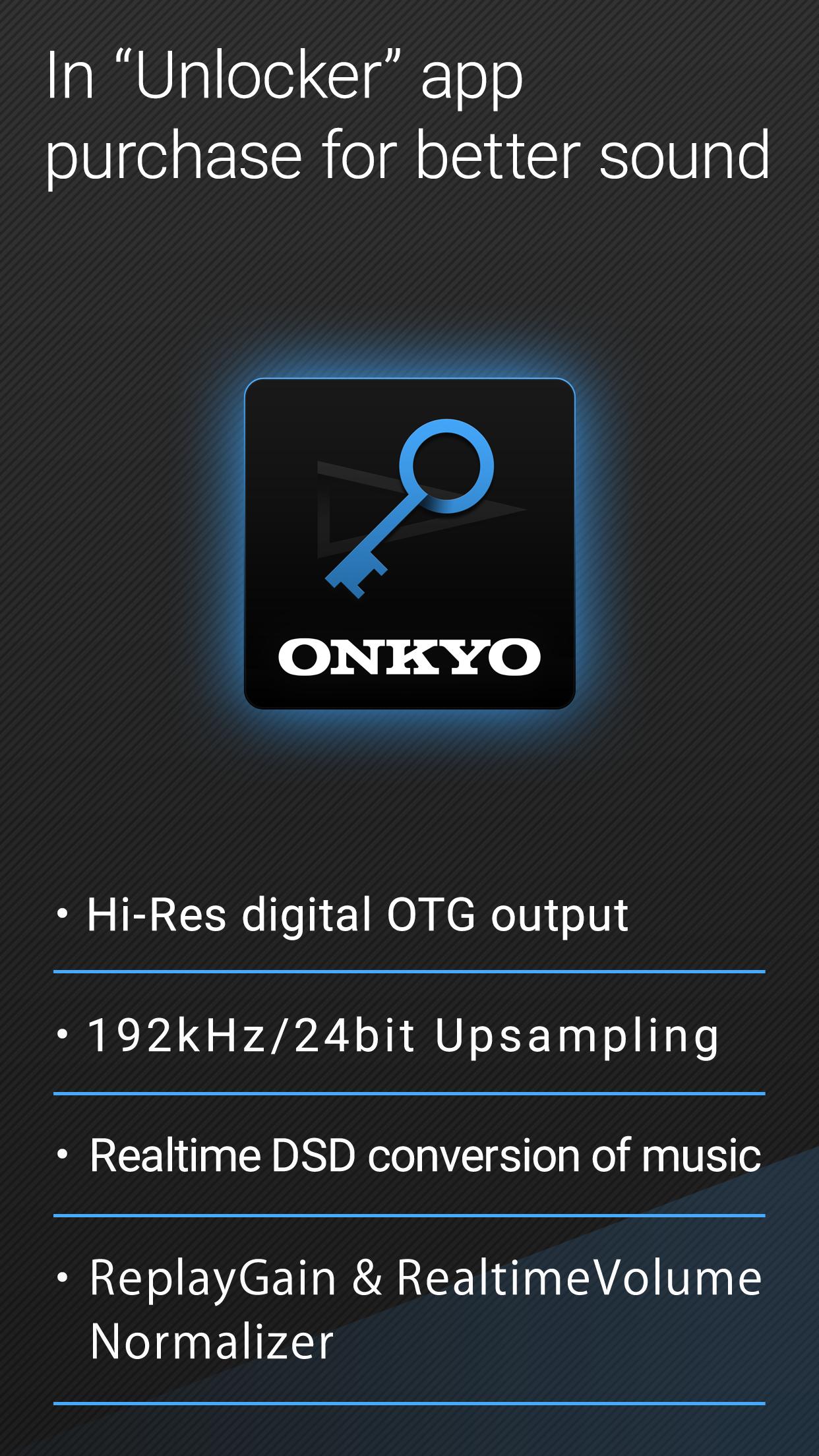 Onkyo HF Player Mestore 앱