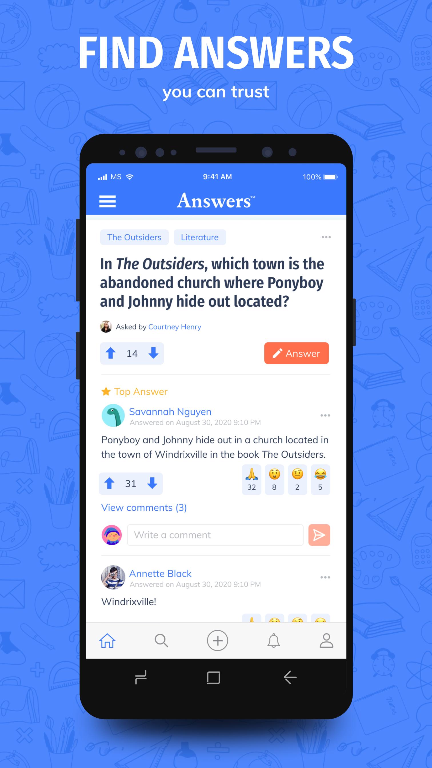 Answers - Homework Help & Question Solving App