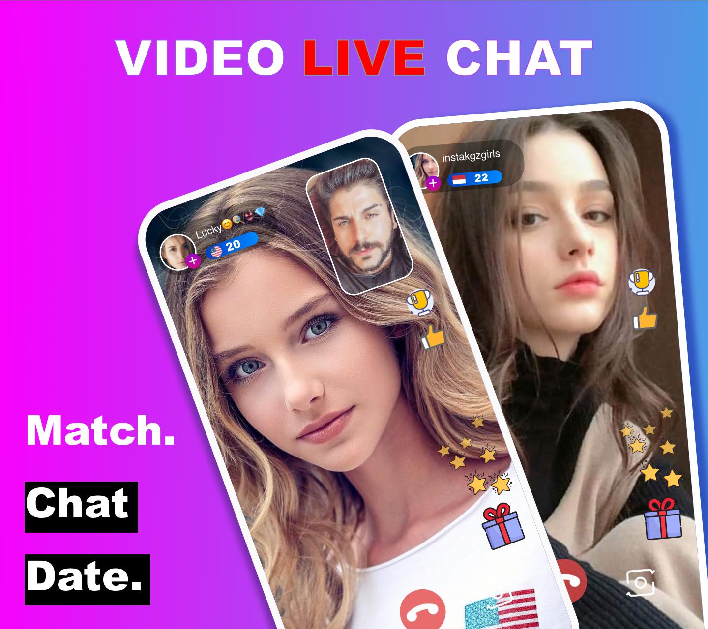 Live Chat Video Call with strangers - Popa