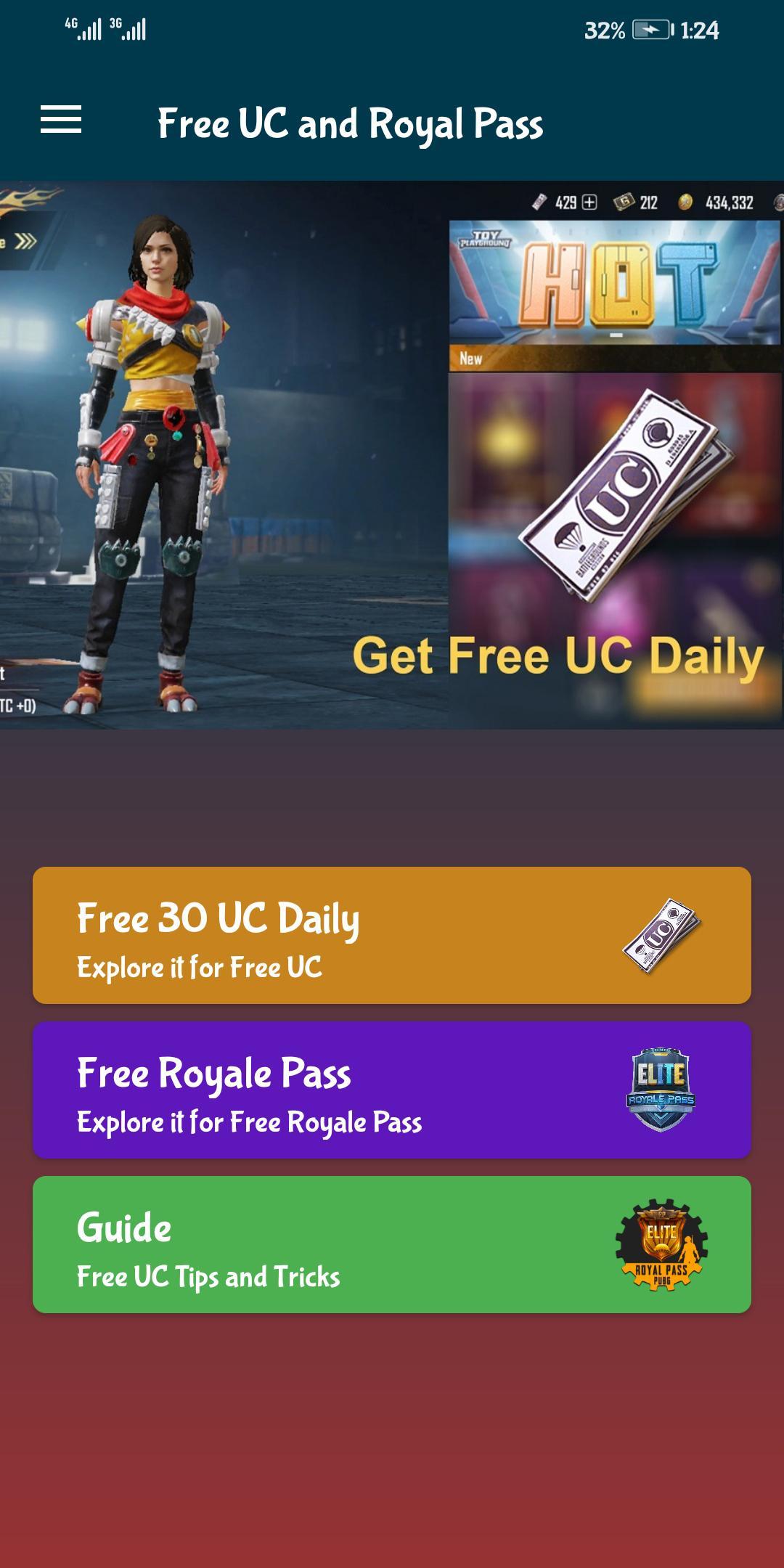 Free UC and Royal Pass