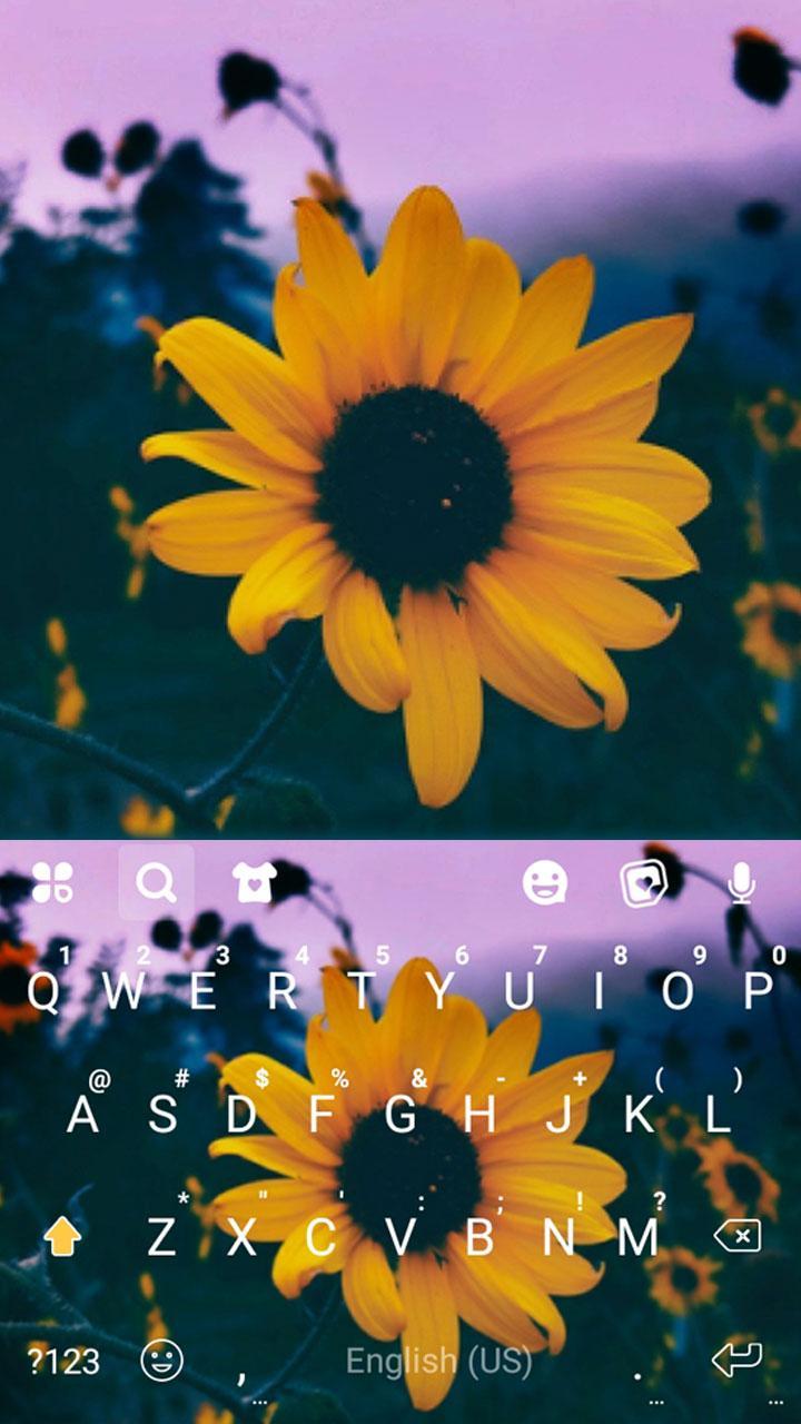 Sunflower 키보드 테마