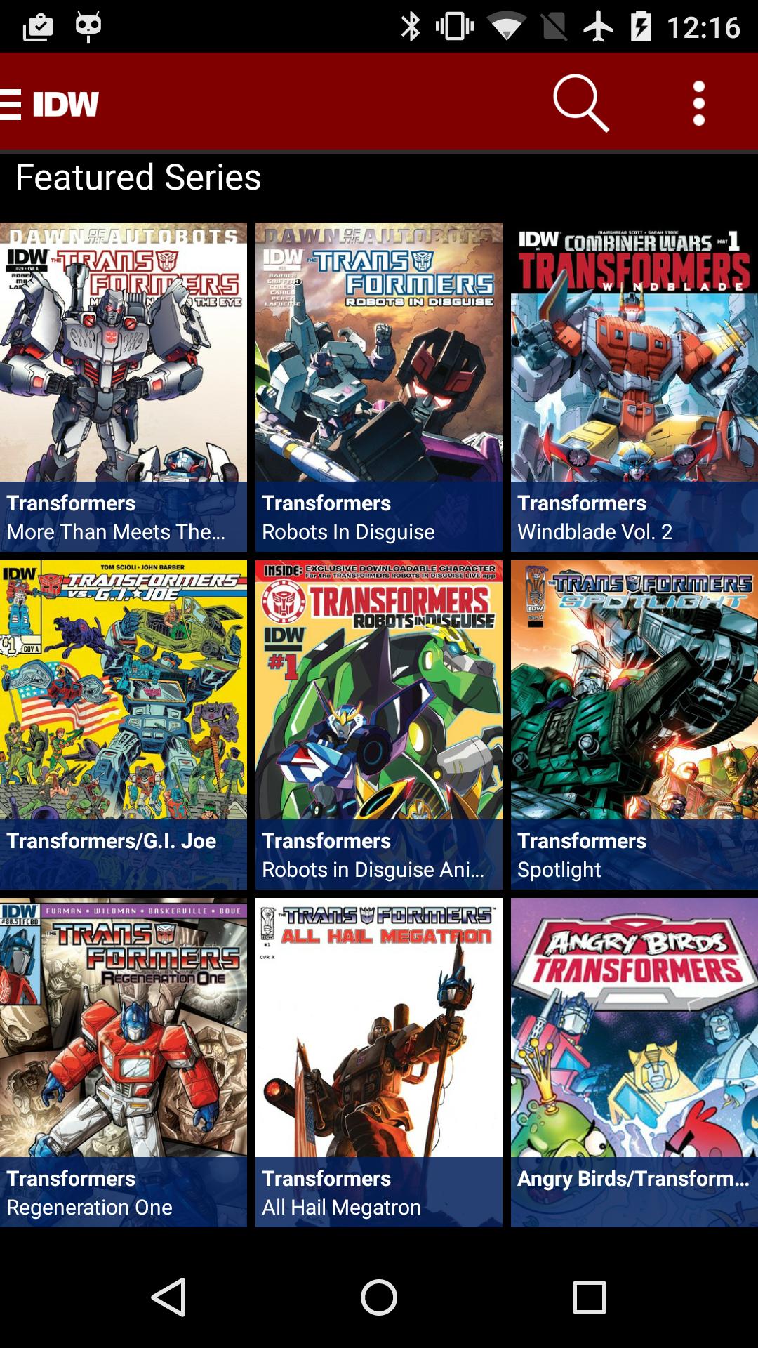 Transformers Comics