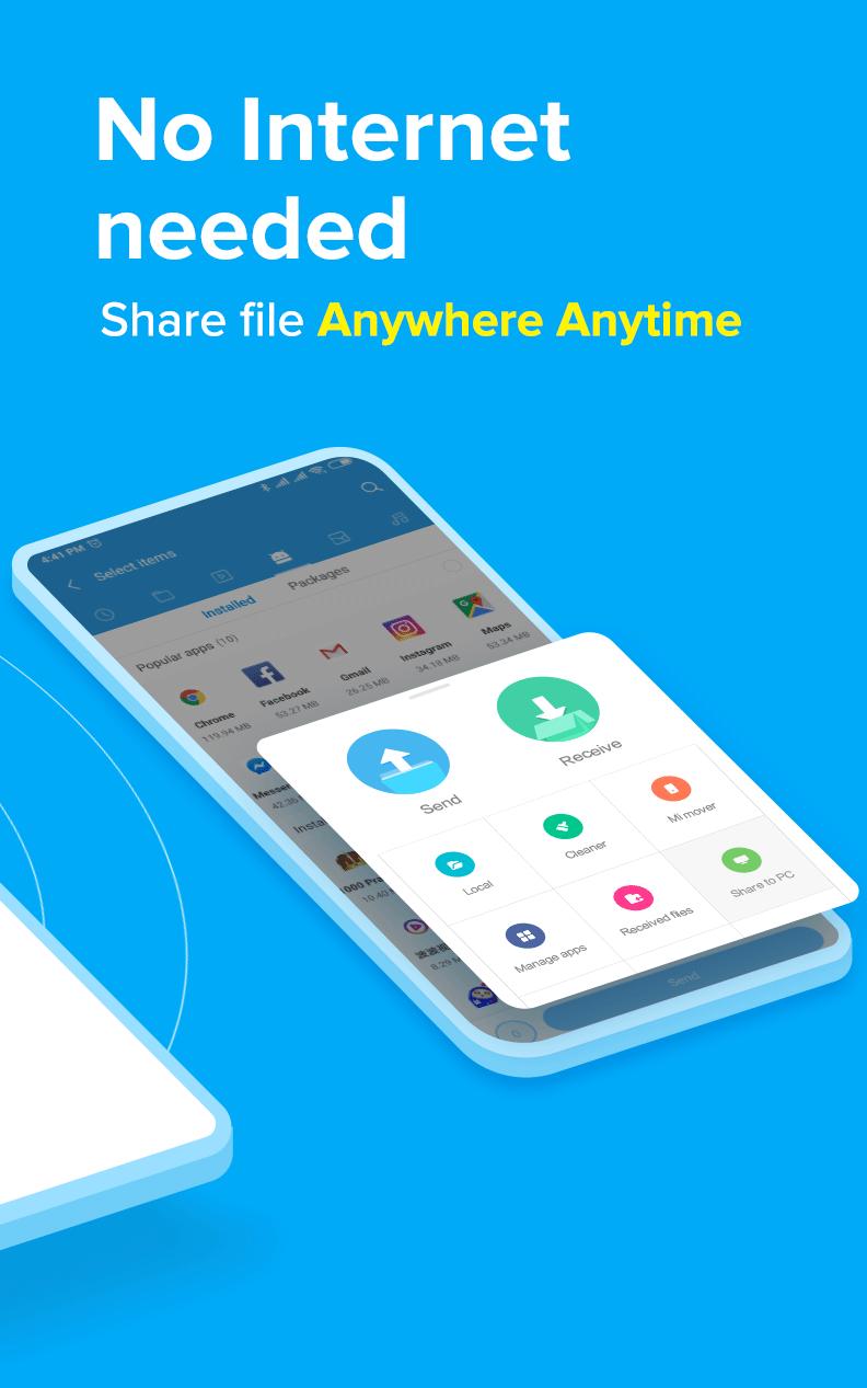 ShareMe  - #1 file sharing & data transfer app