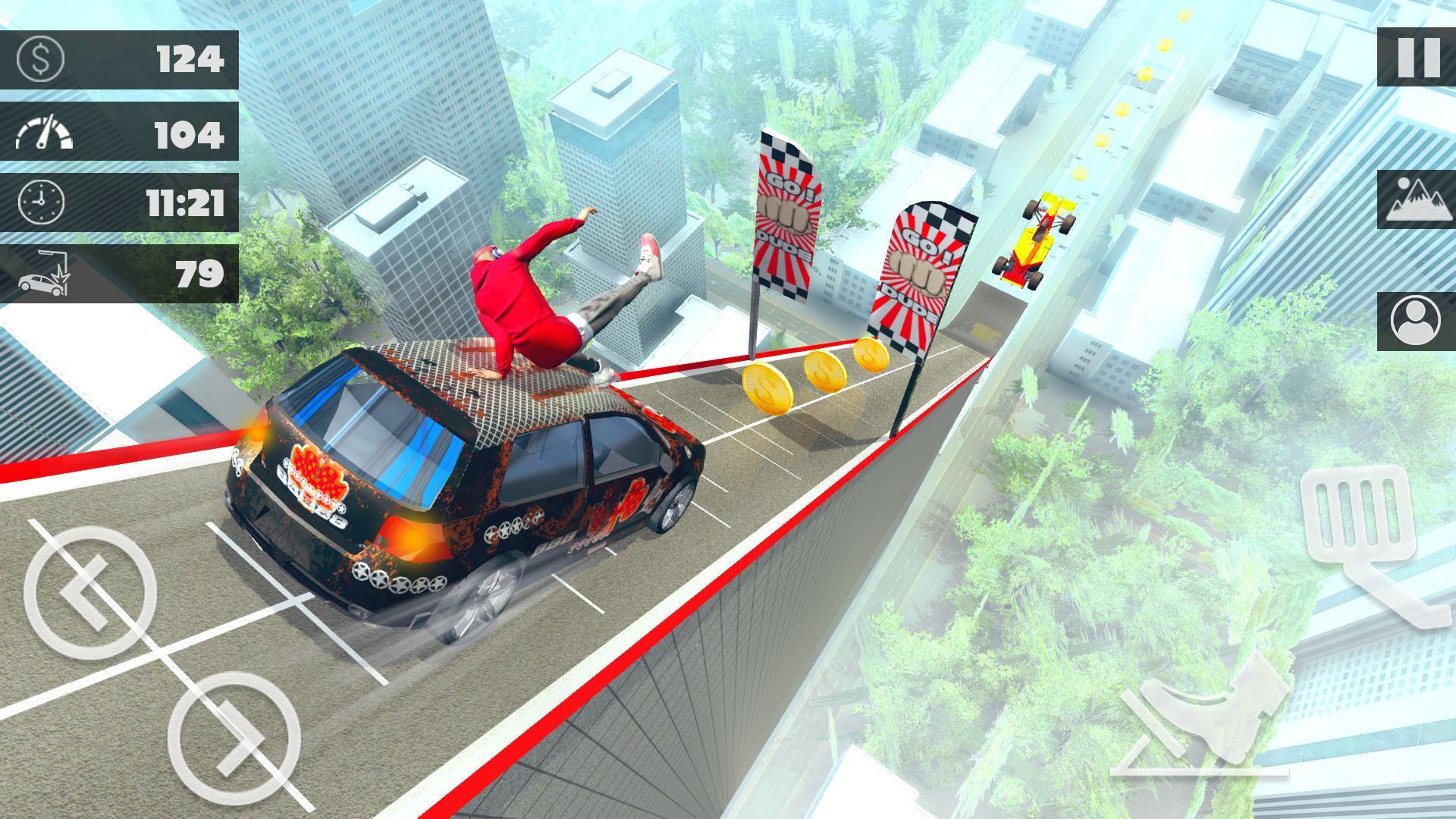 High Jump Car Crash Simulator: Impossible Ramps 3D
