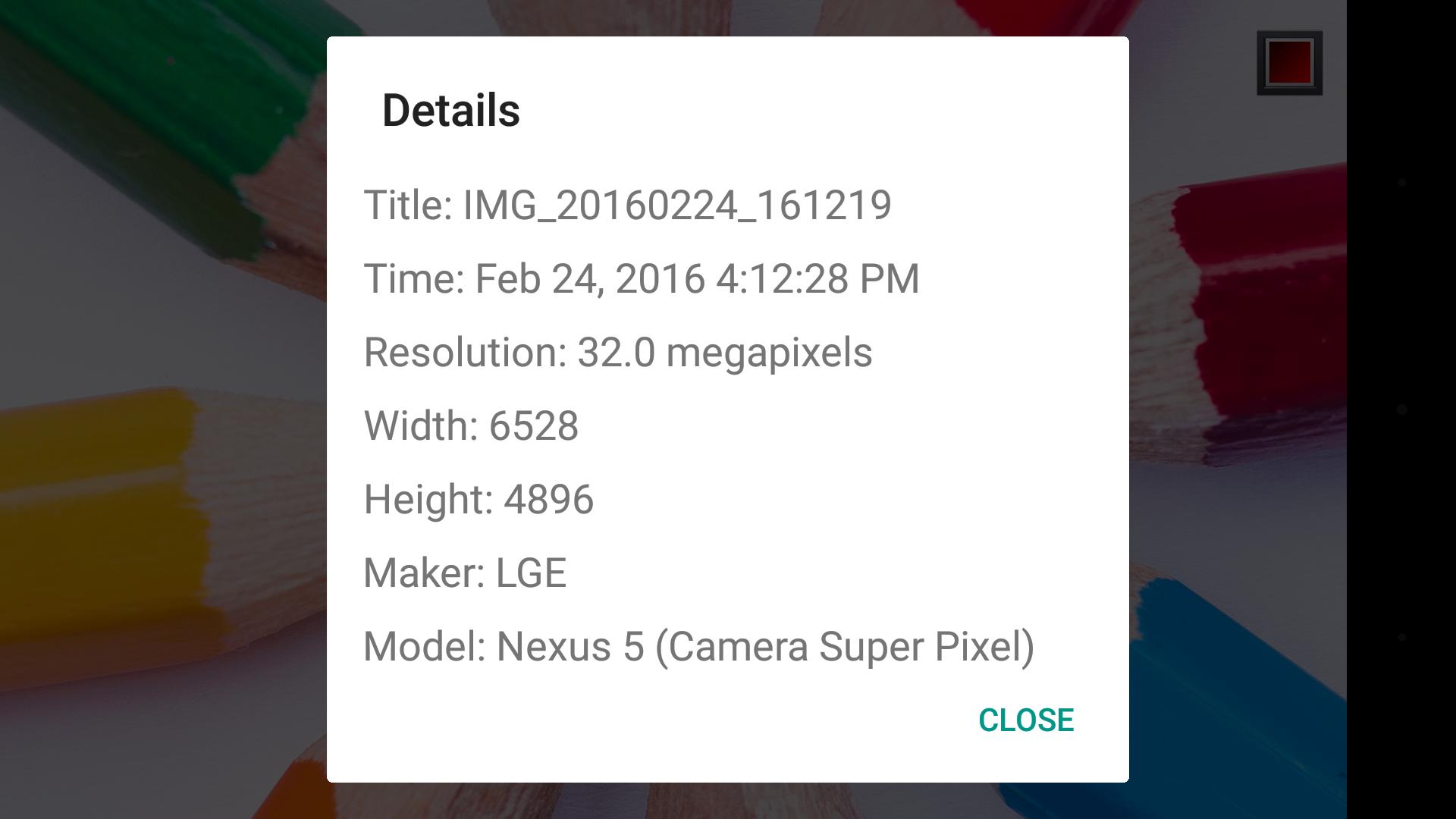 Camera Super Pixel