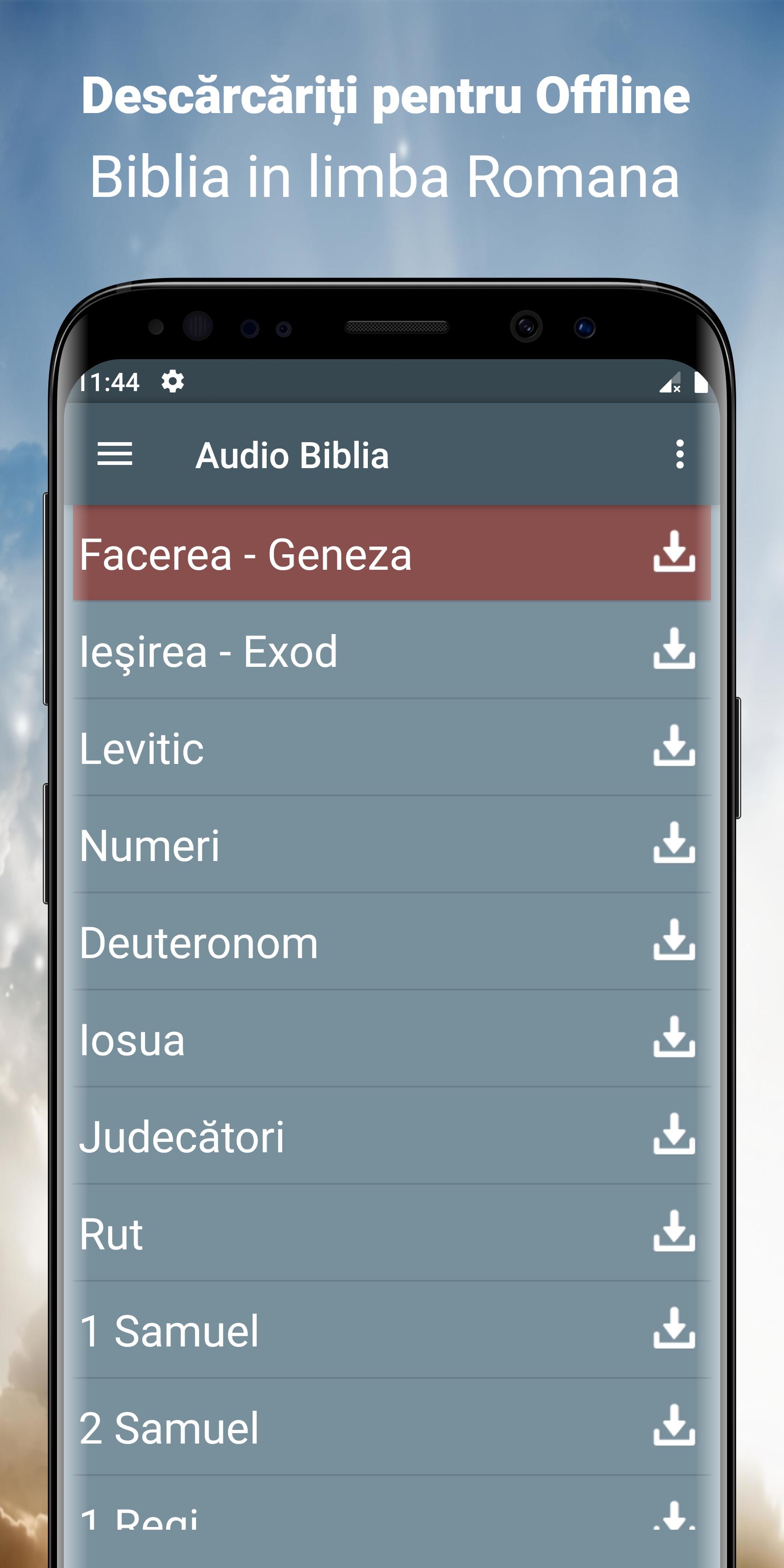 Audio Biblia in limba romana Cornilescu mp3 gratis