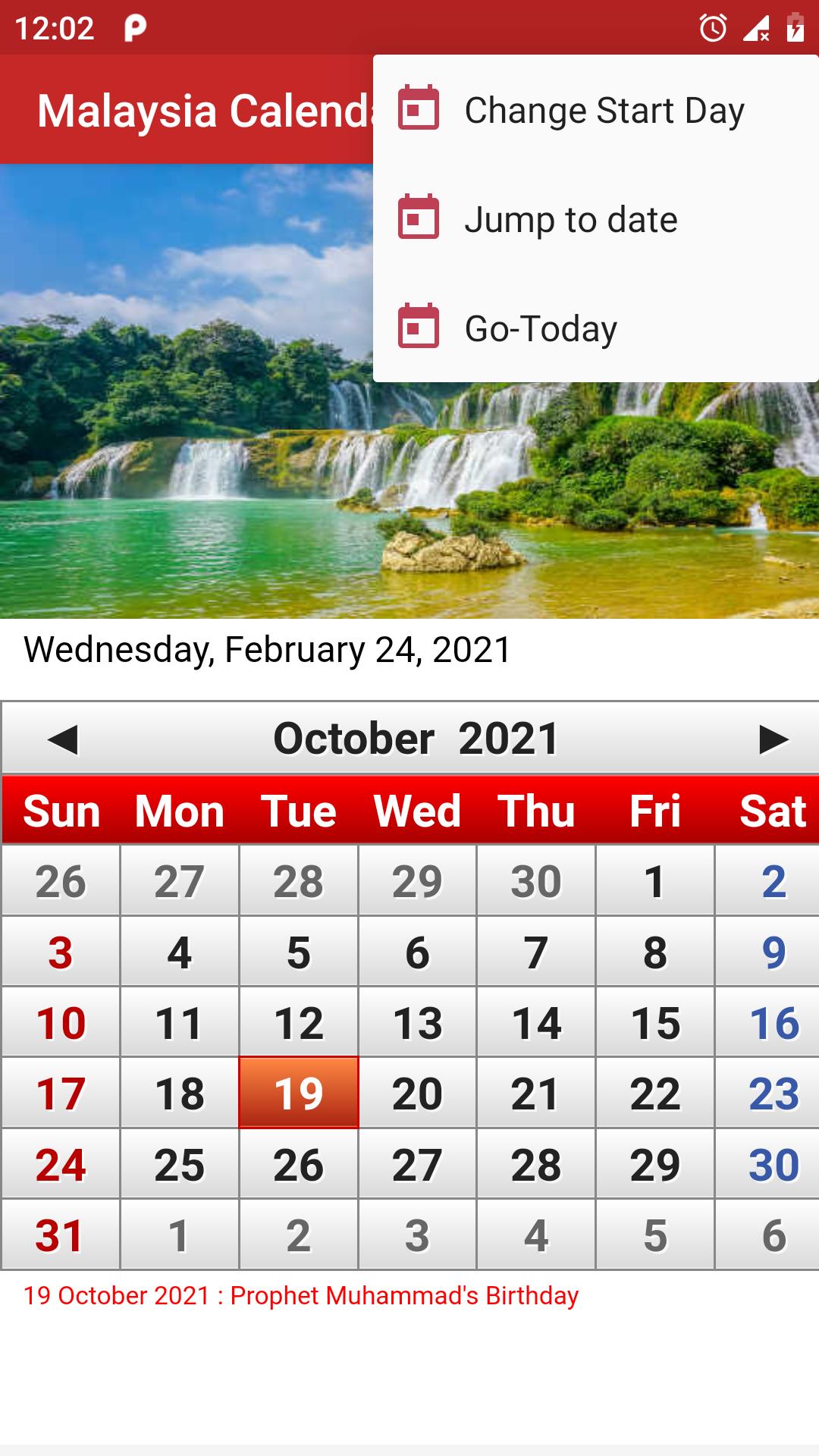 Malaysia Calendar 2021