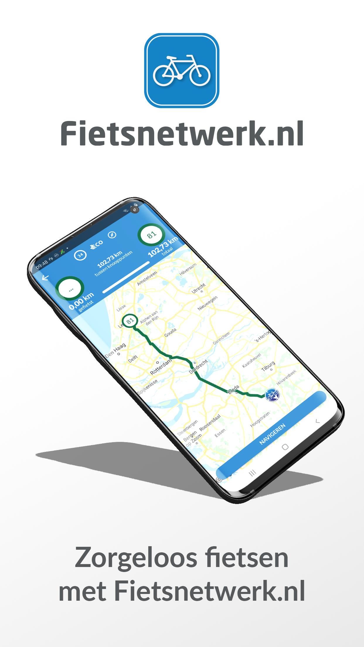 Fietsnetwerk - Fietsroute app