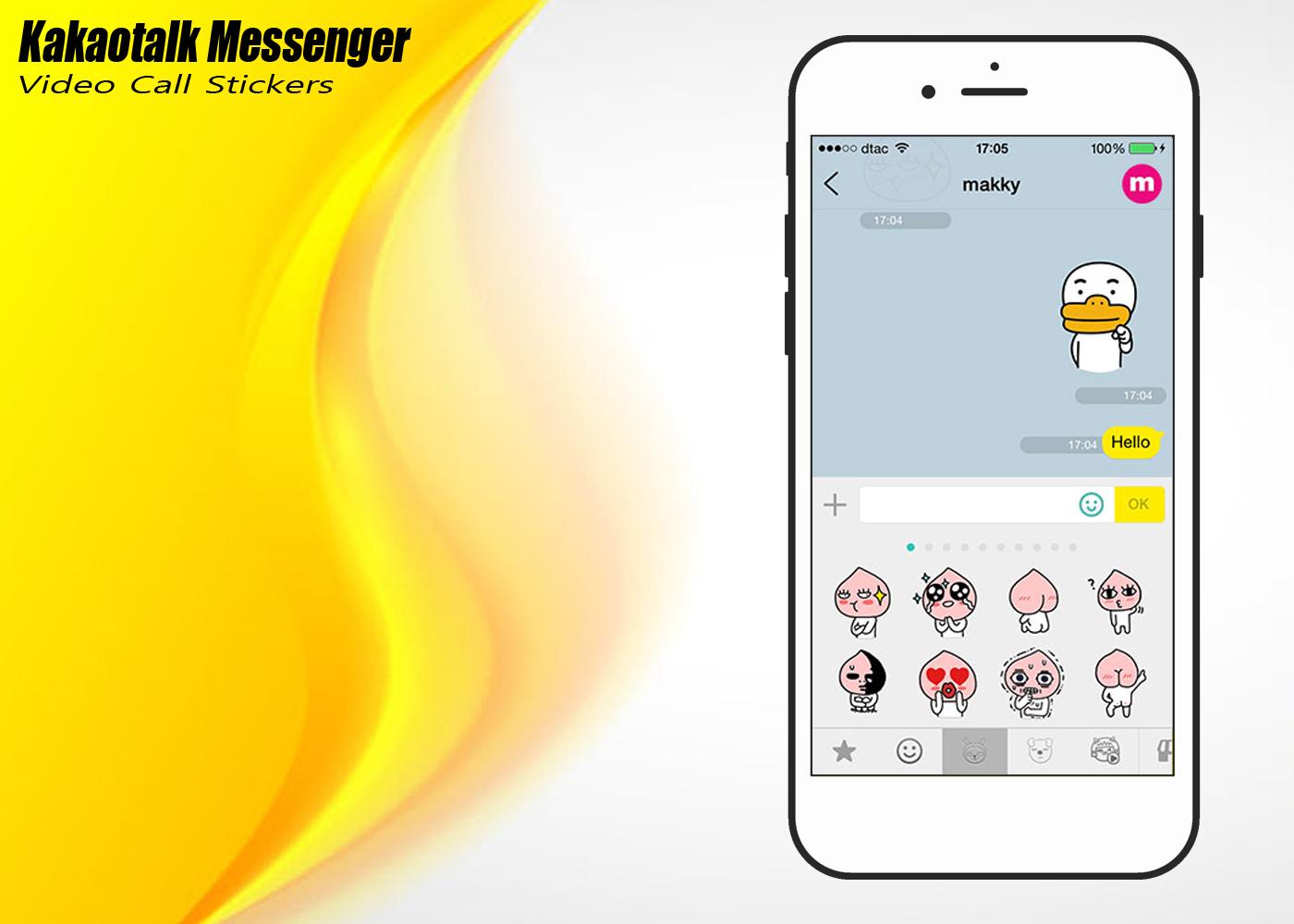 New Kakaotalk Messenger & Video Call Stickers