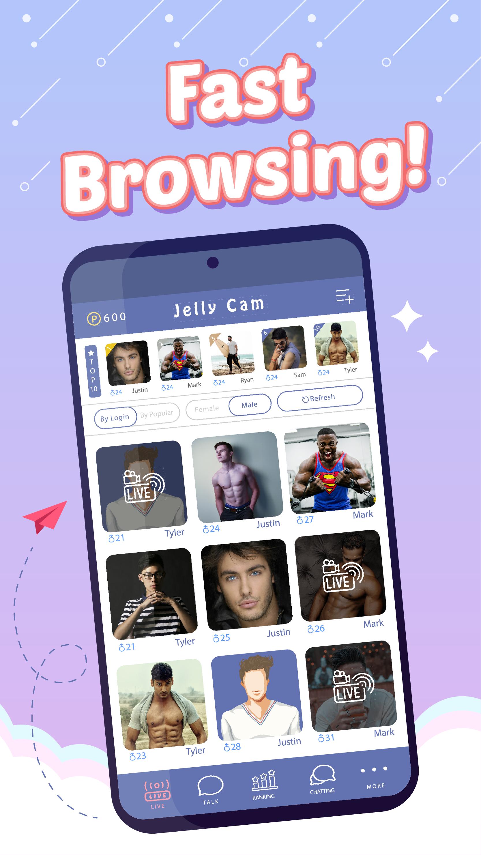 JellyCam - Video chat, Audio chat