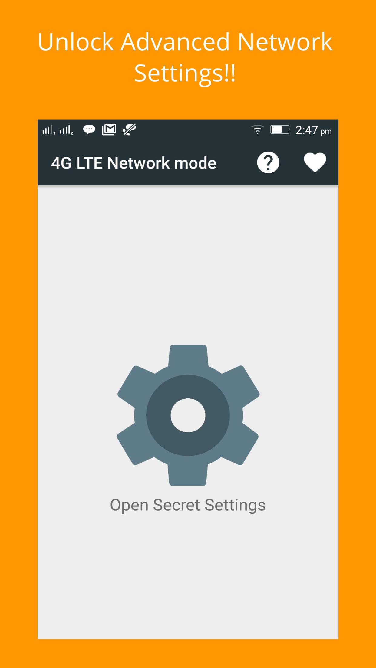 4G Only Network Mode