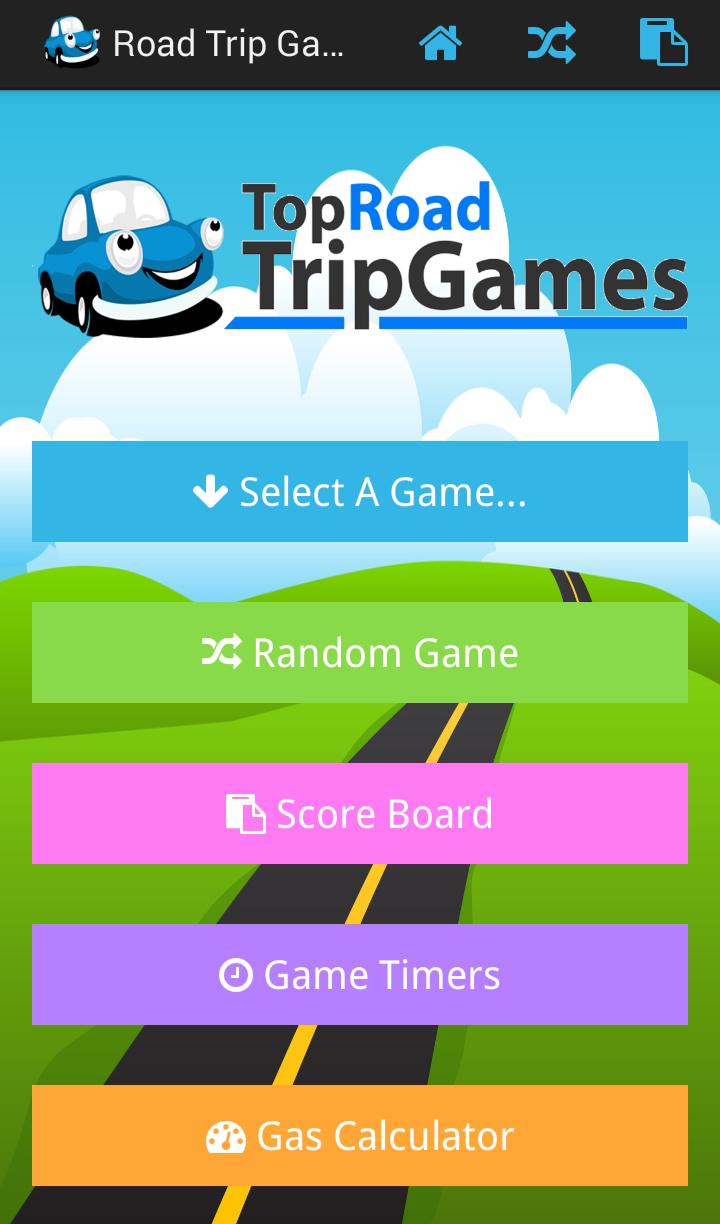 Road Trip Travel Games
