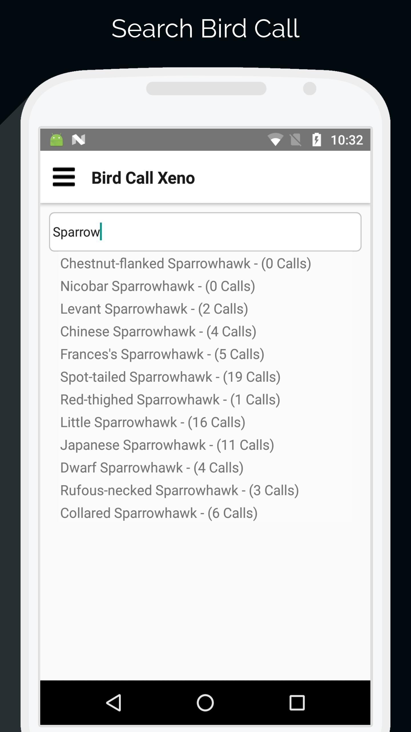 Bird Calls Xeno