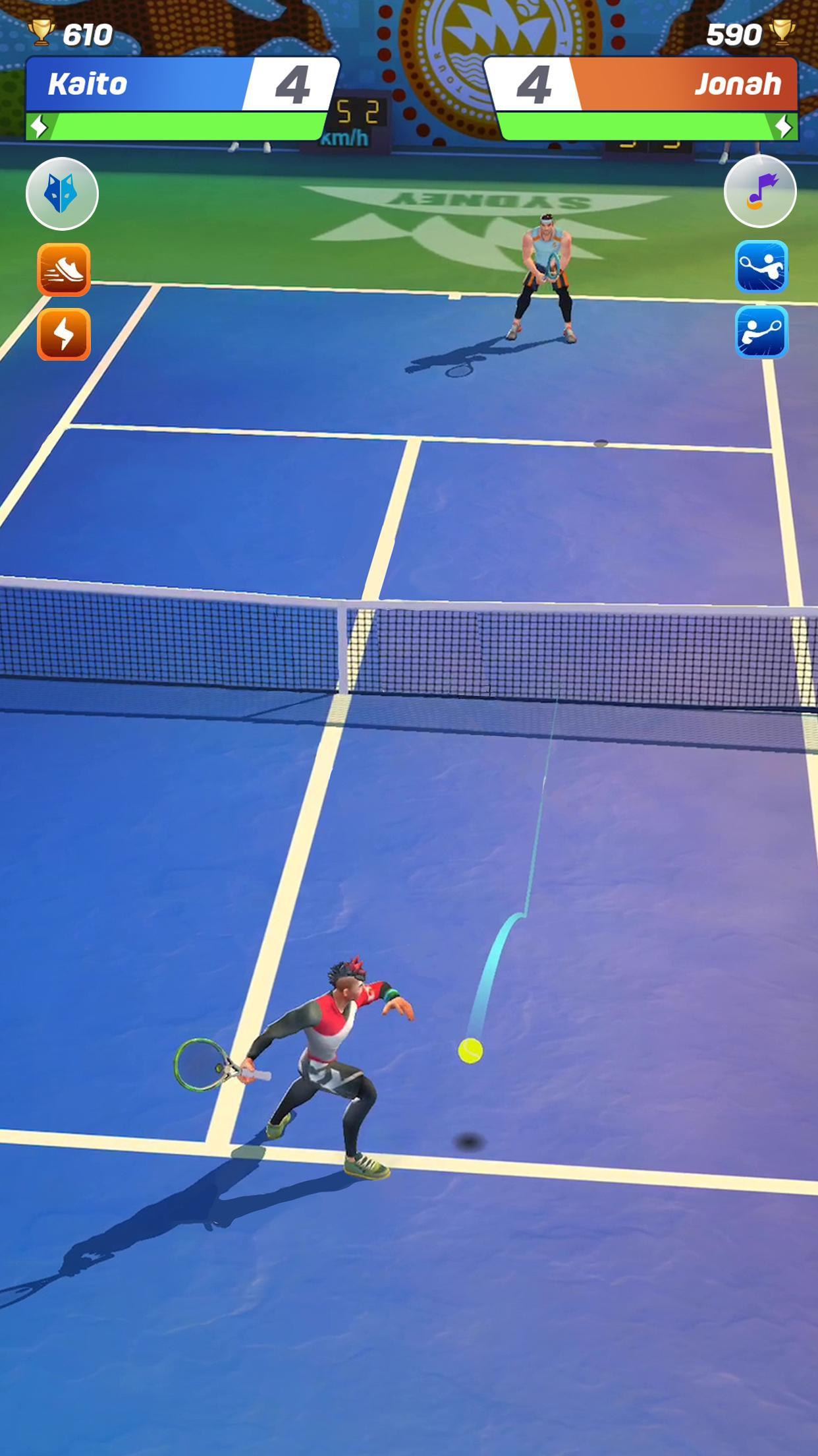 테니스 클래시: 무료 3D 멀티 플레이어 리얼 테니스 게임