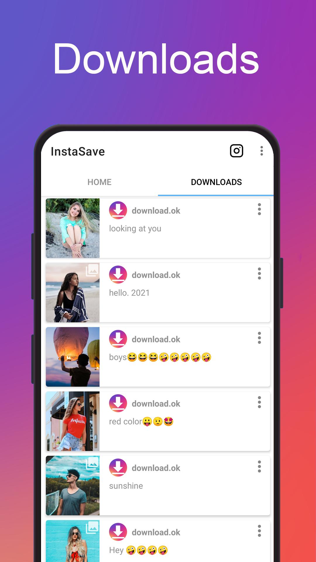 Instake - Photo & Video Downloader for Instagram