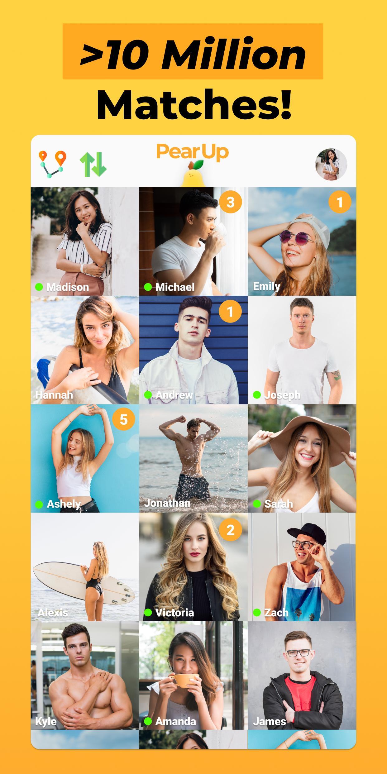 PearUp - Free Dating & Chat App