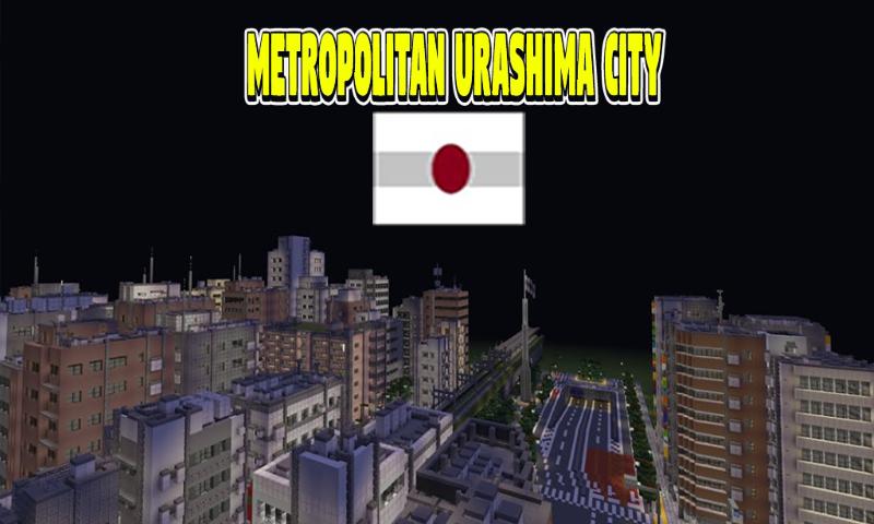 Metropolitan Urashima City for Minecraft PE