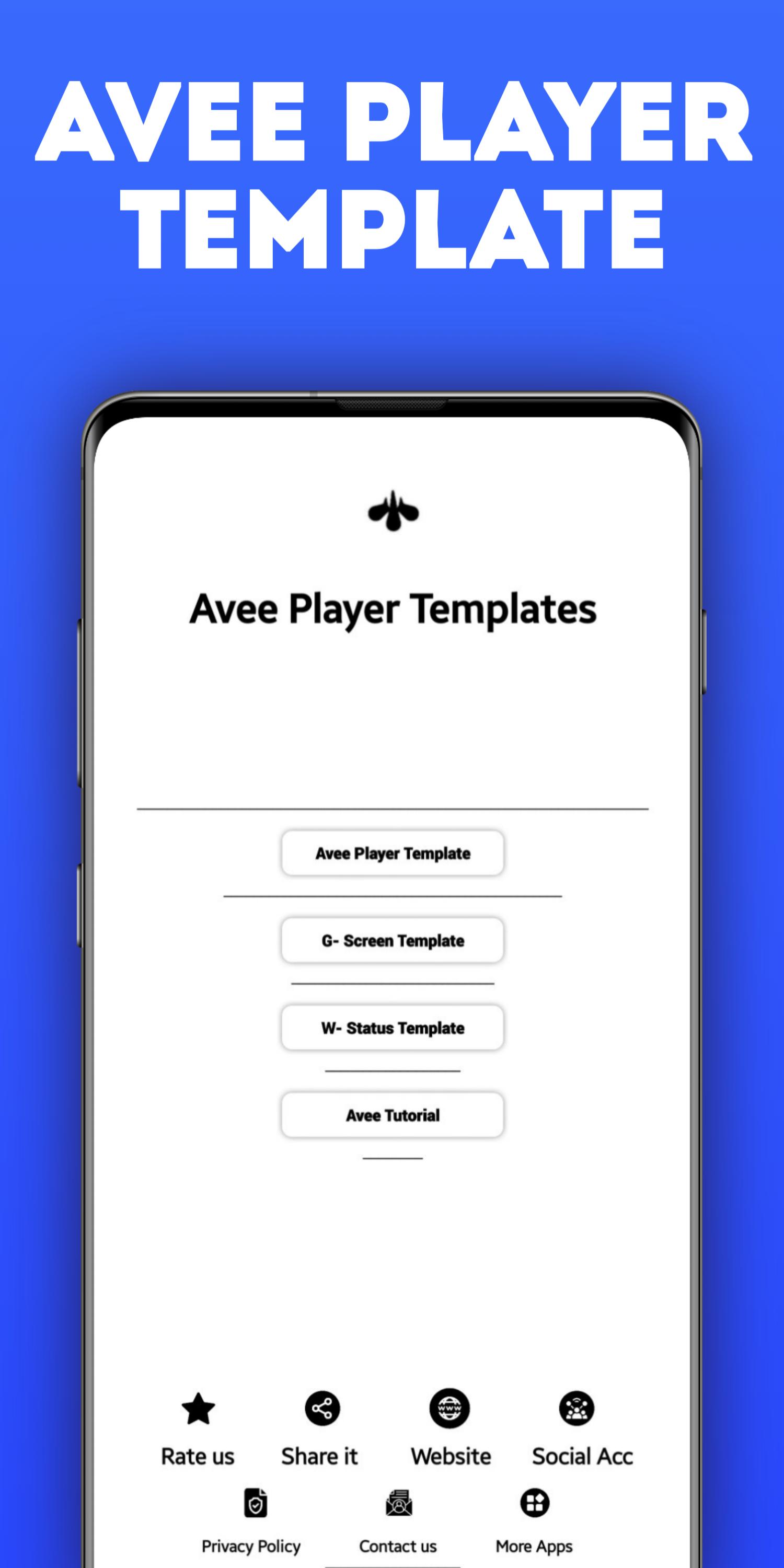 Avee Player Template - High-Quality Templates