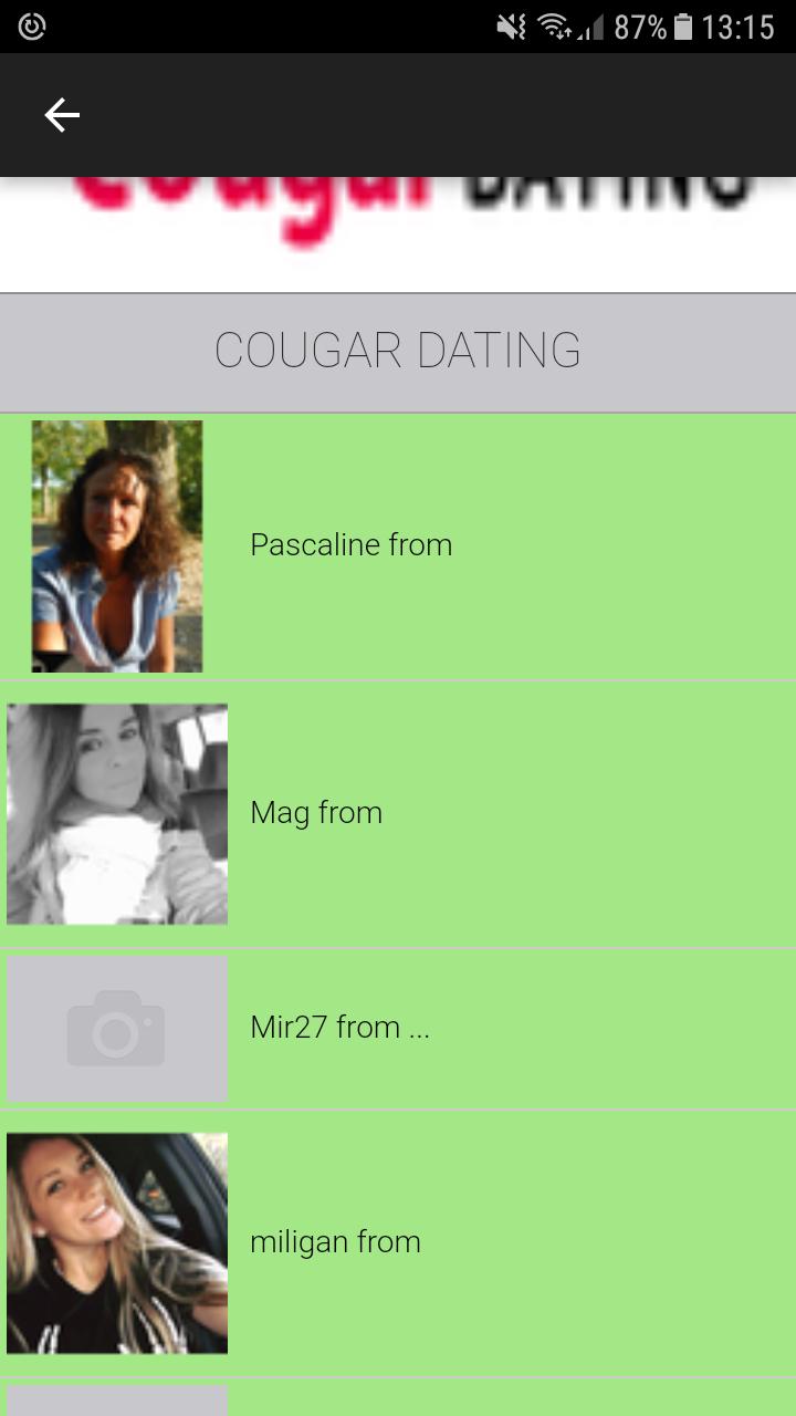 Cougar Dating