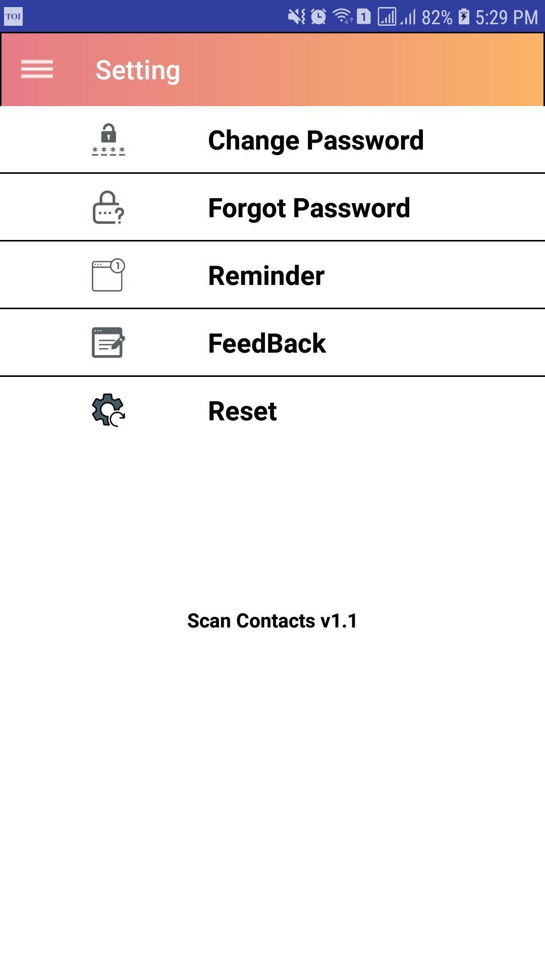 Smart Contact Manager Scan Contacts