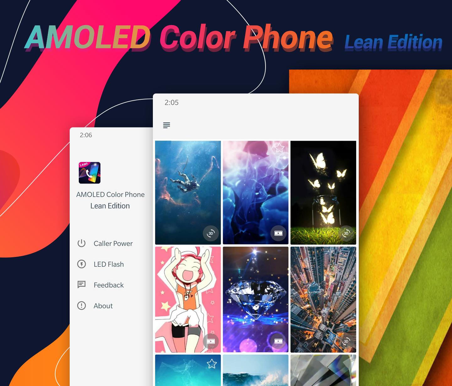 AMOLED Color Phone Lean Edition
