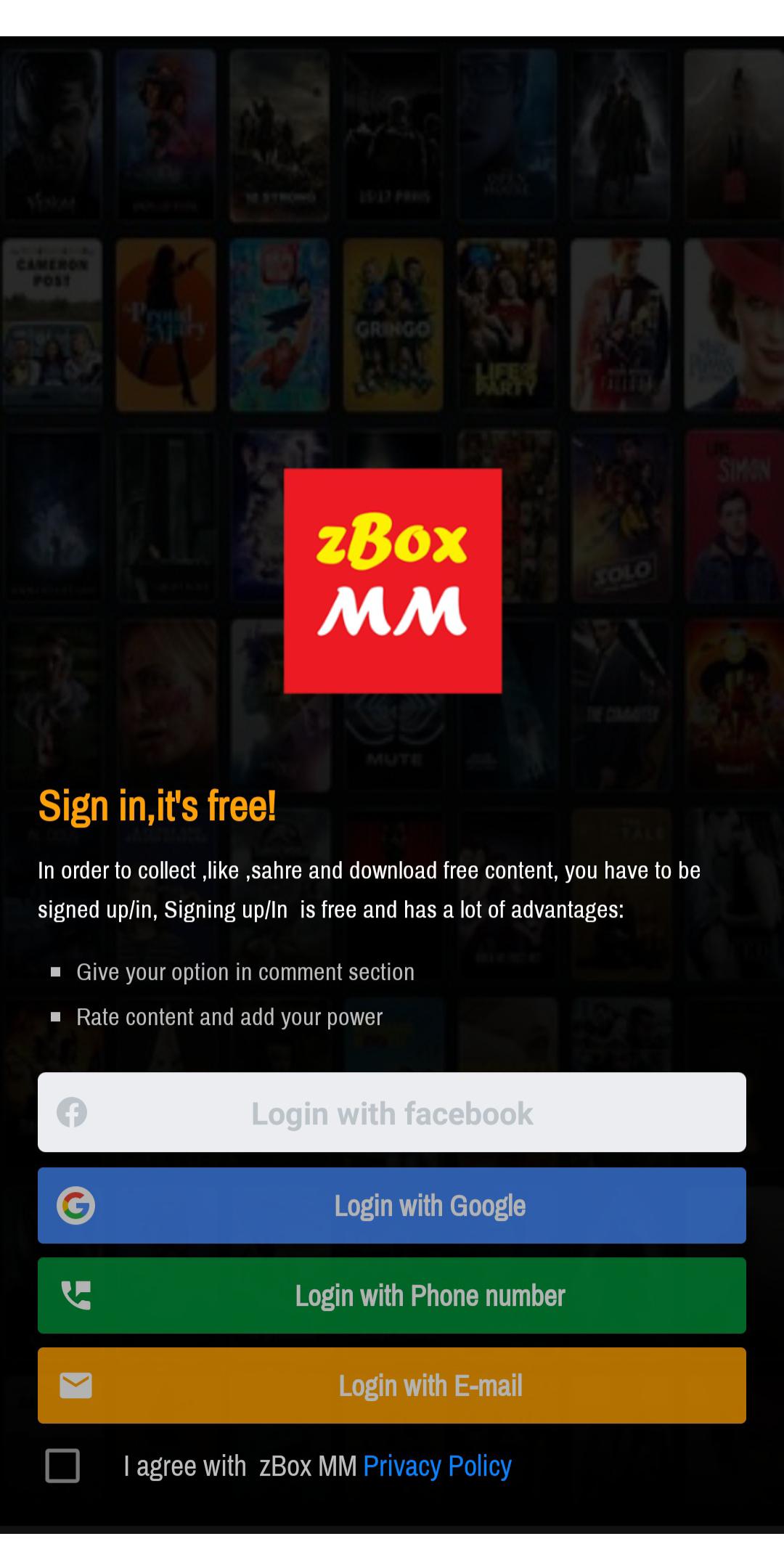zBox MM - For Myanmar