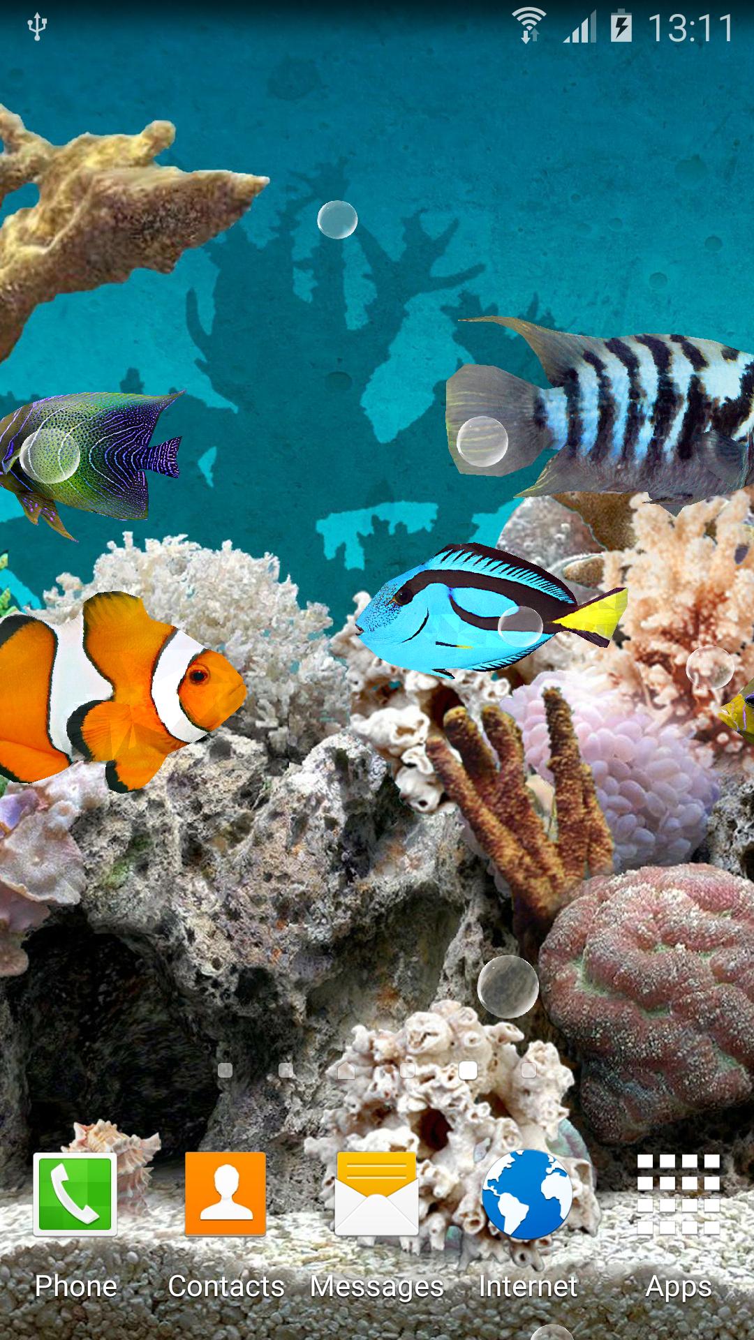 Coral Fish 3D Live Wallpaper