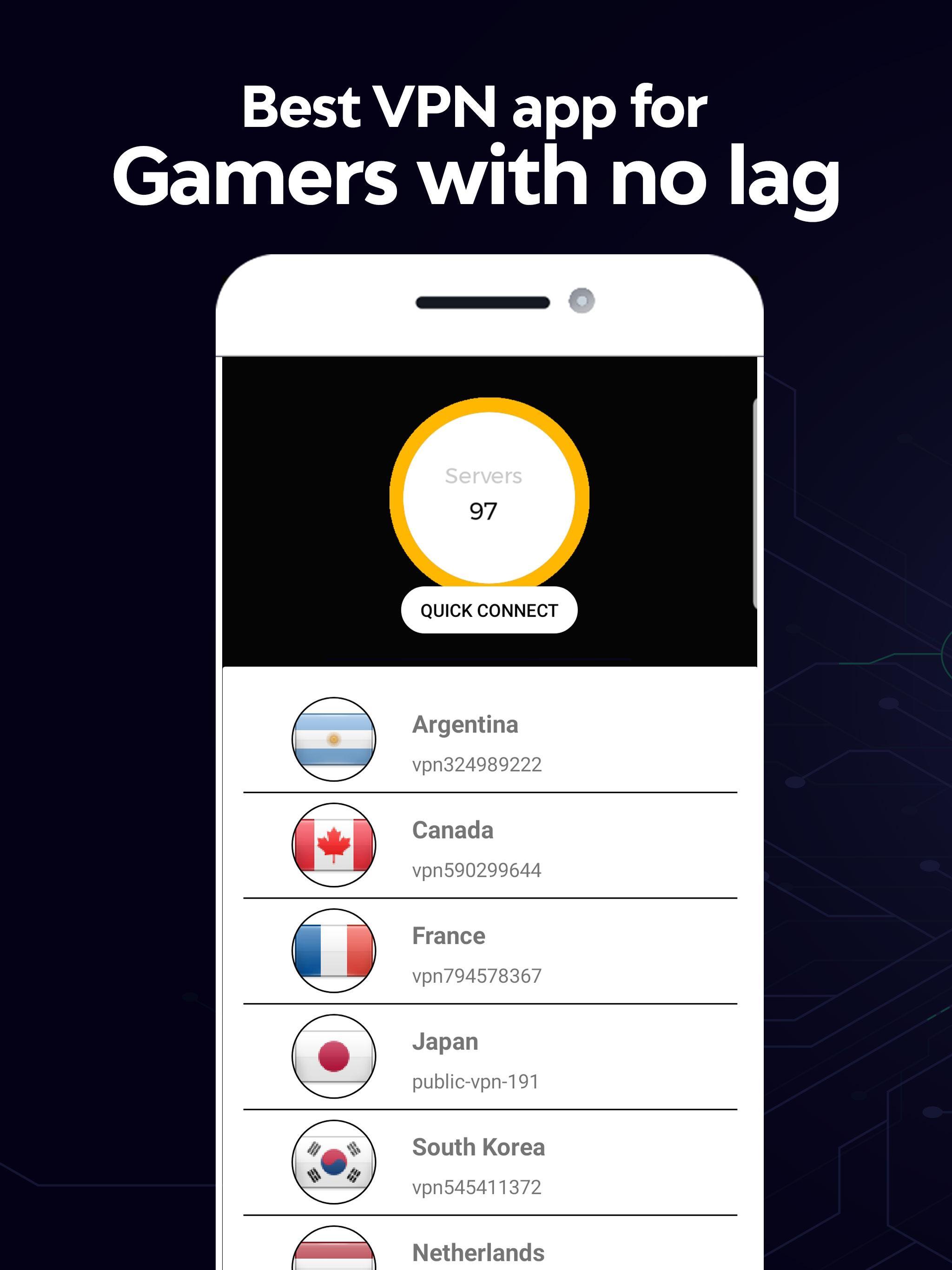 VPN for PUBG - FREE App to use
