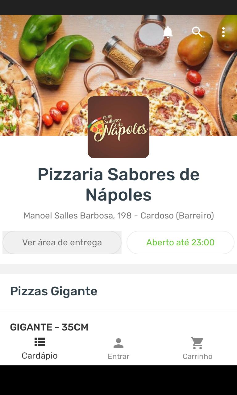 Pizzaria Sabores de Nápoles