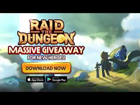 Raid the Dungeon : Idle RPG Heroes AFK or Tap Tap