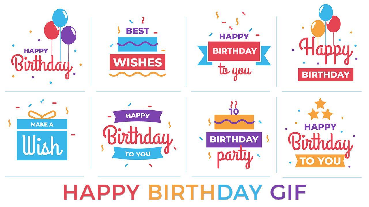 생일 축하 - 카드, 프레임, GIF, 스티커, 노래
