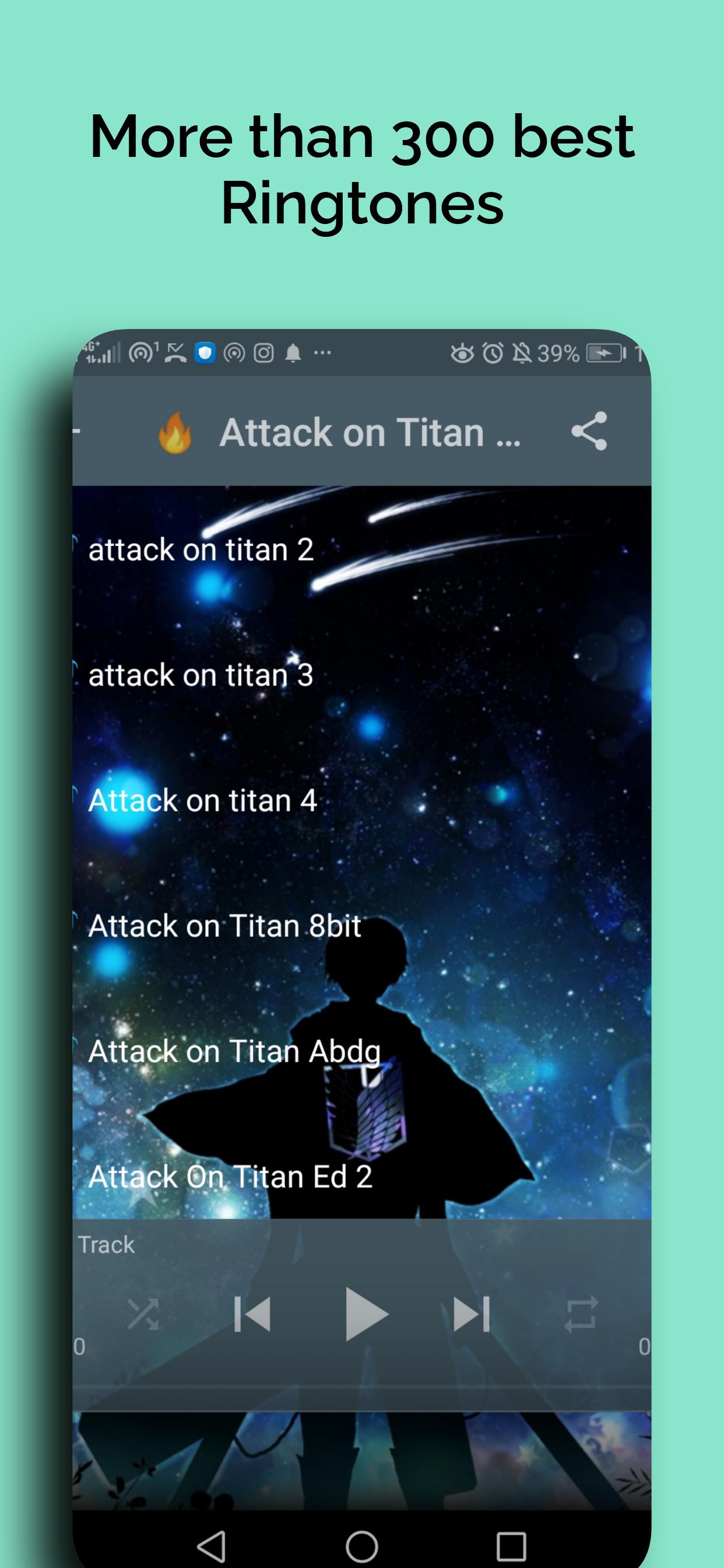 Attack On Ringtone Characters Titan offline