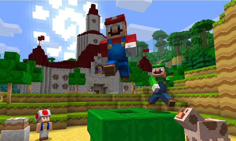 Minecraft PE 용 Mod Super Mario