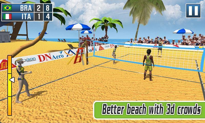 Volleyball Exercise - Beach Volleyball Game 2019