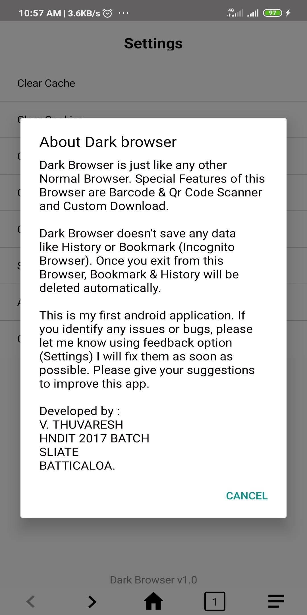 Dark Browser