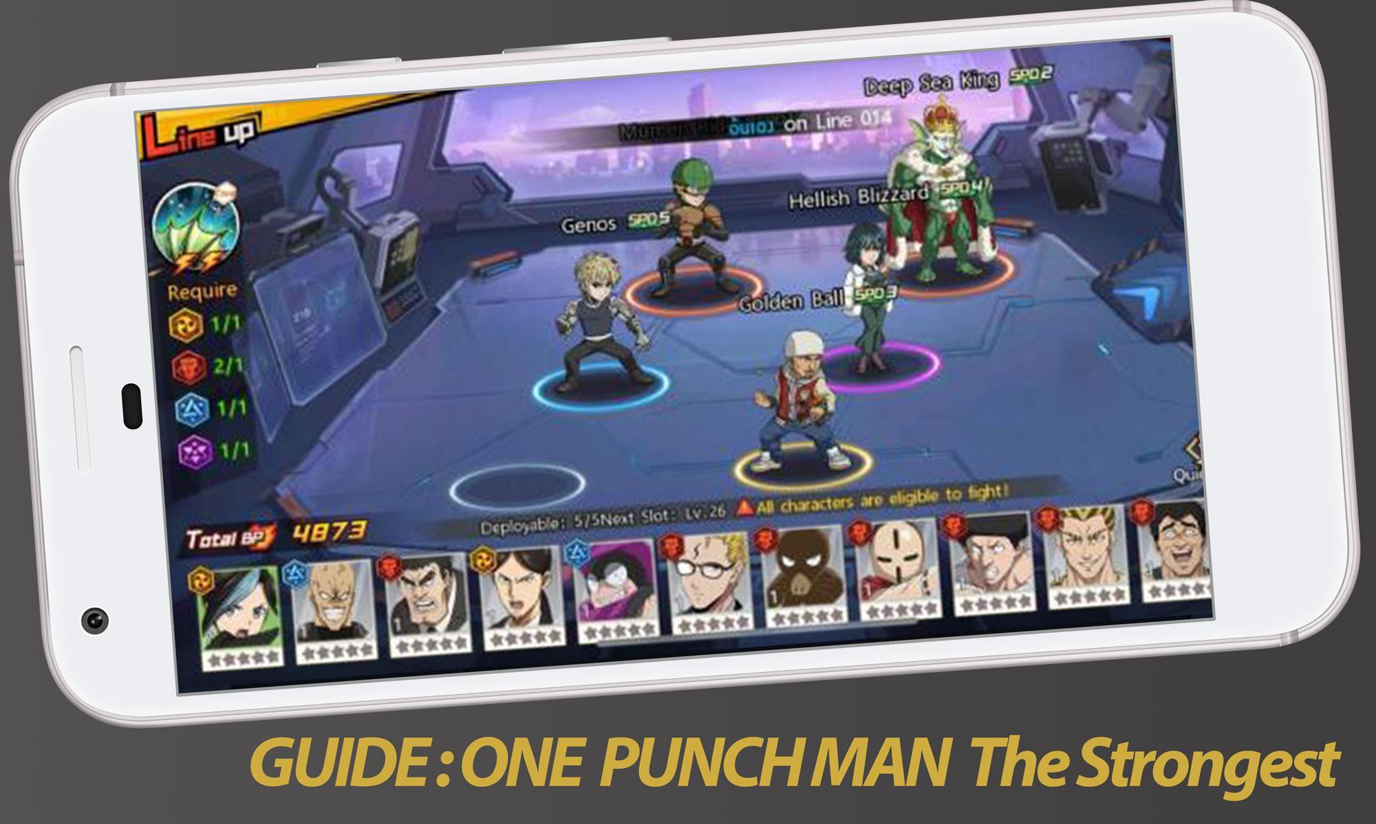 Guide for One Punch Mobile The Strongest