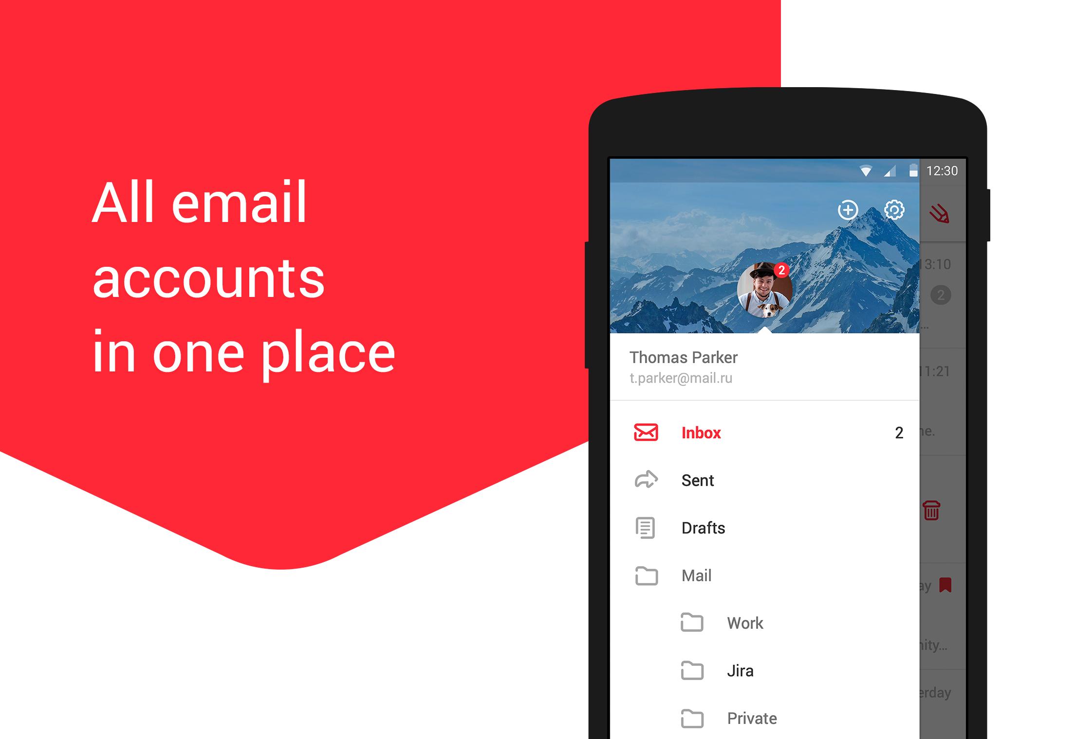 myMail: Email App for Gmail, Hotmail & AOL E-Mail