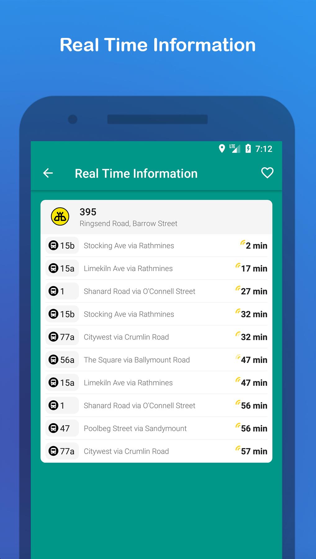 Dublin Bus: Real Time Information