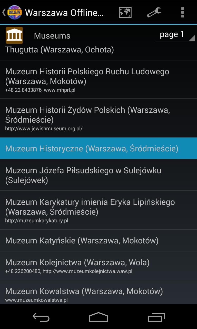 Warsaw Offline City Map Lite