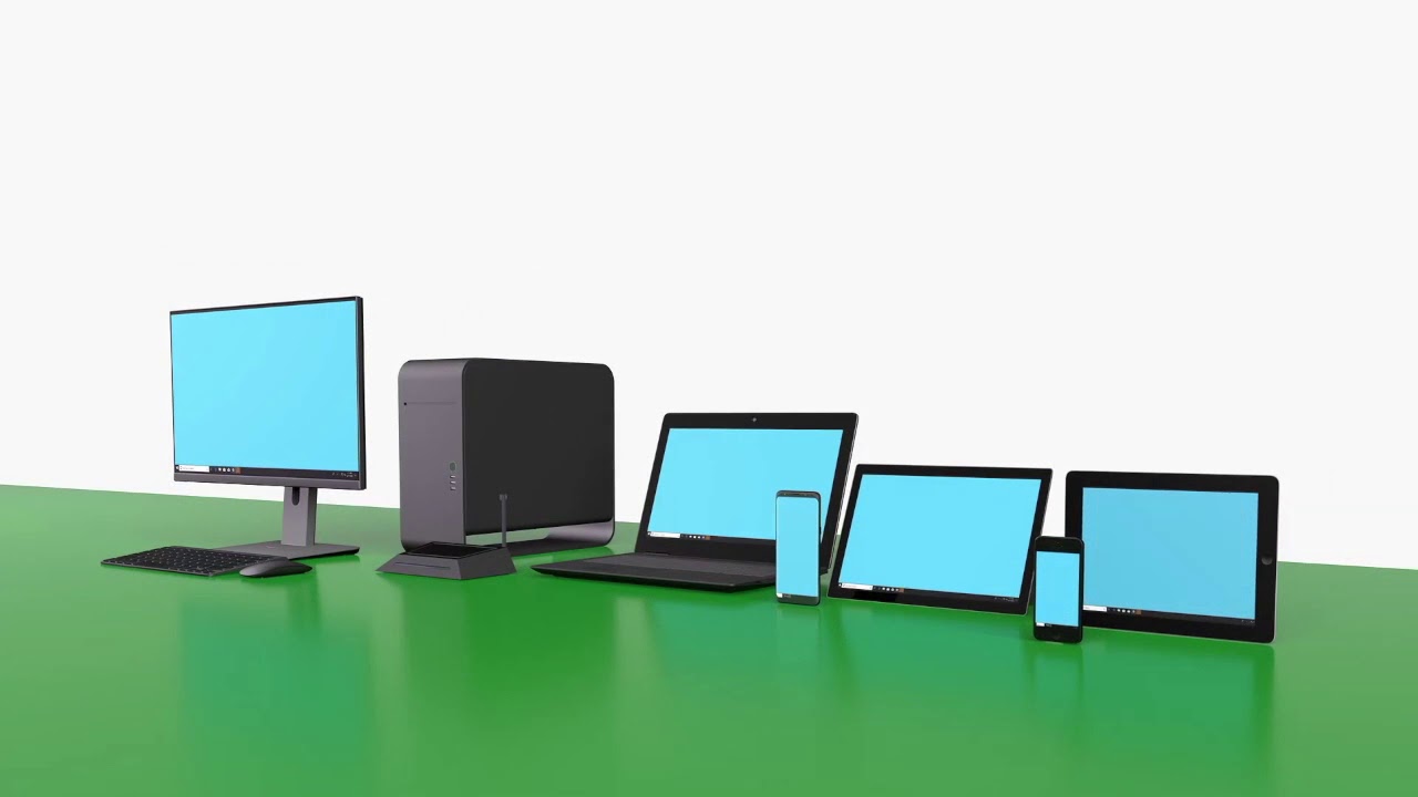 spacedesk (multi monitor display extension screen)
