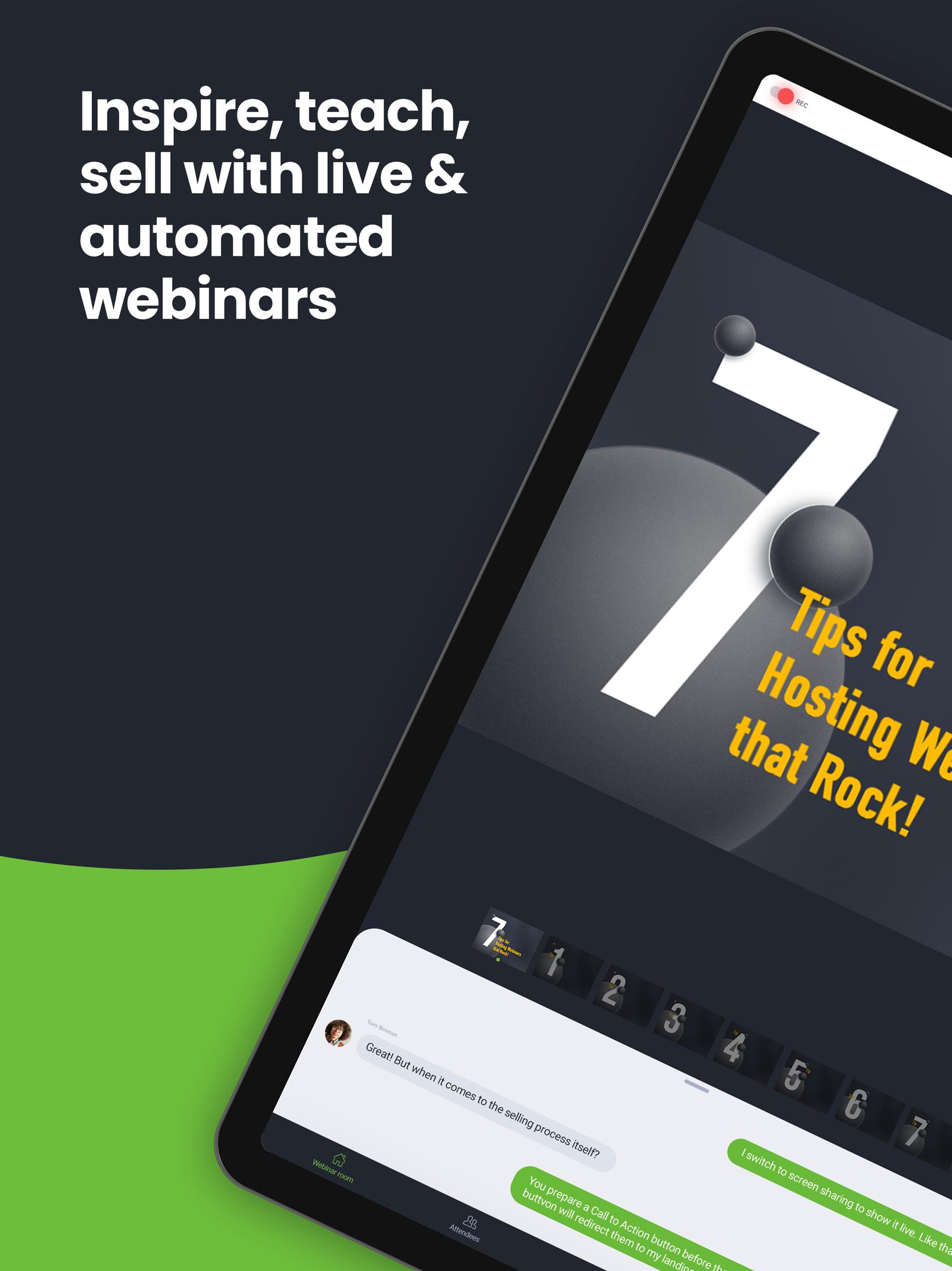 ClickMeeting Webinars & Meetings App