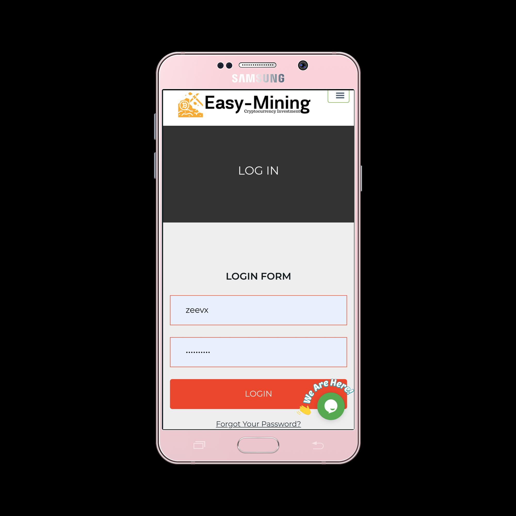 Easy-Mining Mobile