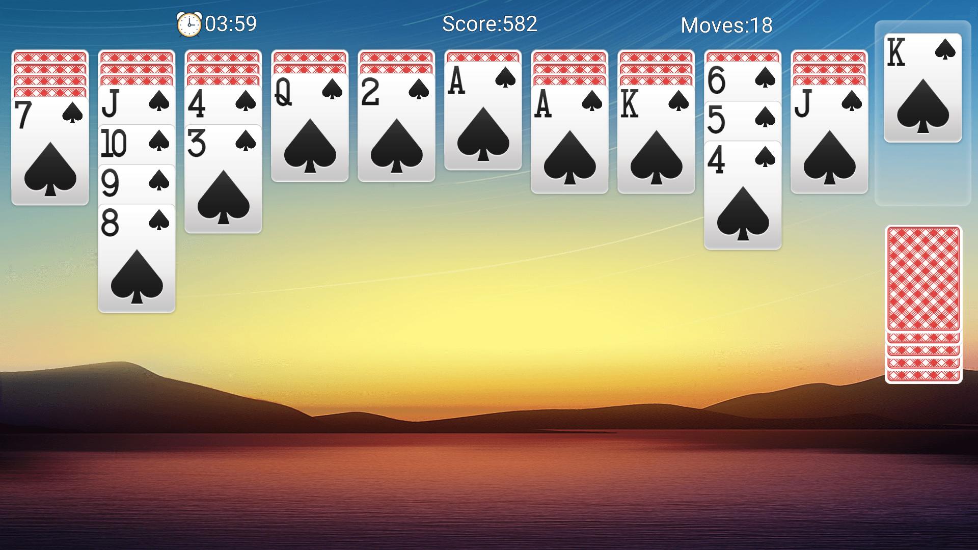 Classic Spider Solitaire-Free Solitaire Card Games